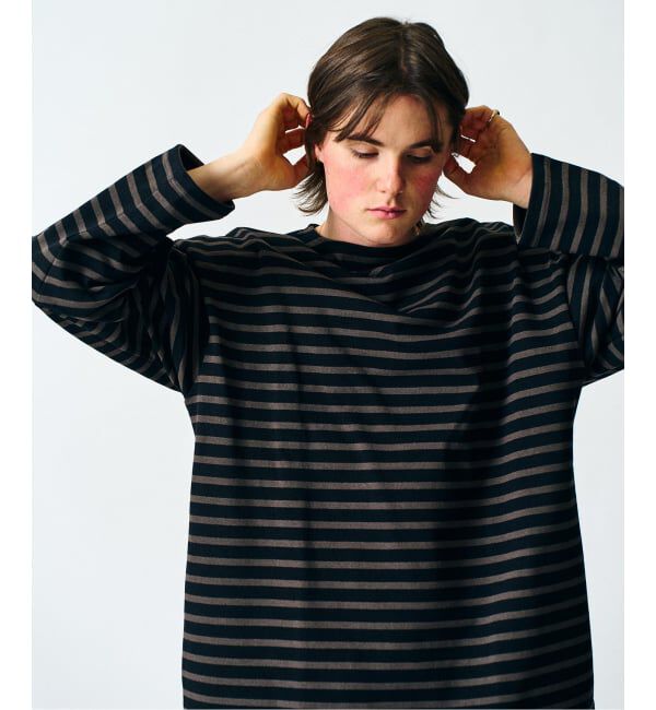 417 EDIFICE「SAINT JAMES  / セントジェームス 別注 ウエッソン ルーズ ボーダー」|Tシャツ・カットソー|