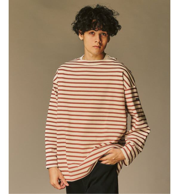 417 EDIFICE「SAINT JAMES  / セントジェームス 別注 ウエッソン ルーズ ボーダー」|Tシャツ・カットソー|