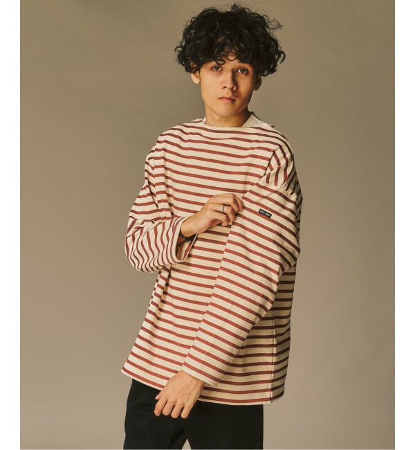 417 EDIFICE「SAINT JAMES  / セントジェームス 別注 ウエッソン ルーズ ボーダー」|Tシャツ・カットソー|