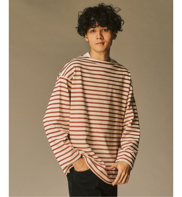 417 EDIFICE「SAINT JAMES  / セントジェームス 別注 ウエッソン ルーズ ボーダー」|Tシャツ・カットソー|