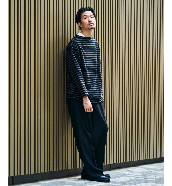 417 EDIFICE「SAINT JAMES  / セントジェームス 別注 ウエッソン ルーズ ボーダー」|Tシャツ・カットソー|