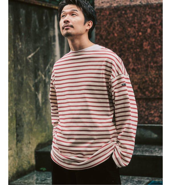 417 EDIFICE「SAINT JAMES  / セントジェームス 別注 ウエッソン ルーズ ボーダー」|Tシャツ・カットソー|