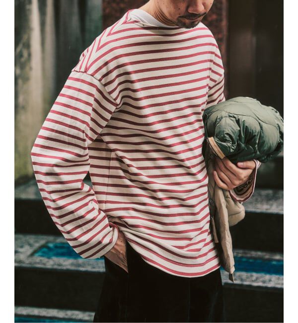 417 EDIFICE「SAINT JAMES  / セントジェームス 別注 ウエッソン ルーズ ボーダー」|Tシャツ・カットソー|