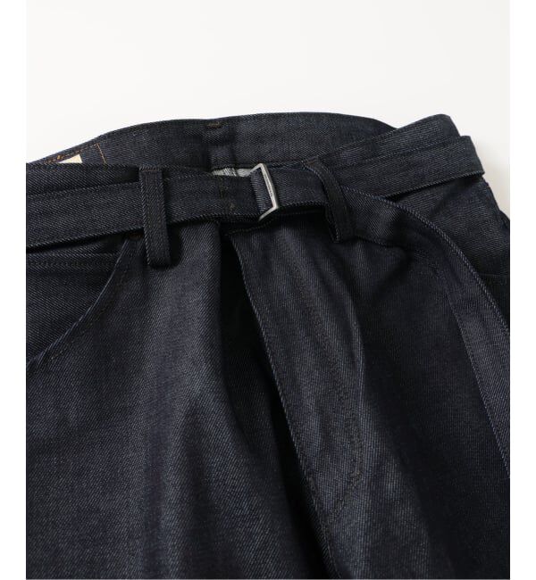 EDIFICE「《予約》LEVI&rsquo;S(R)/リーバイス(R) 別注 TWISTED BELTED デニムパンツ (L30)」|デニム|