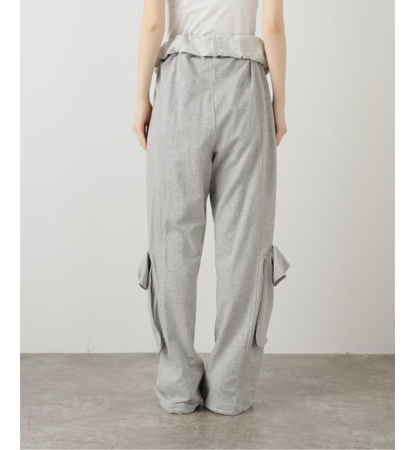 PULP「【Geek Office / ギークオフィス】OPEN YY / ROLLED WAIST SWEAT CARGO PANTS」|カーゴ|