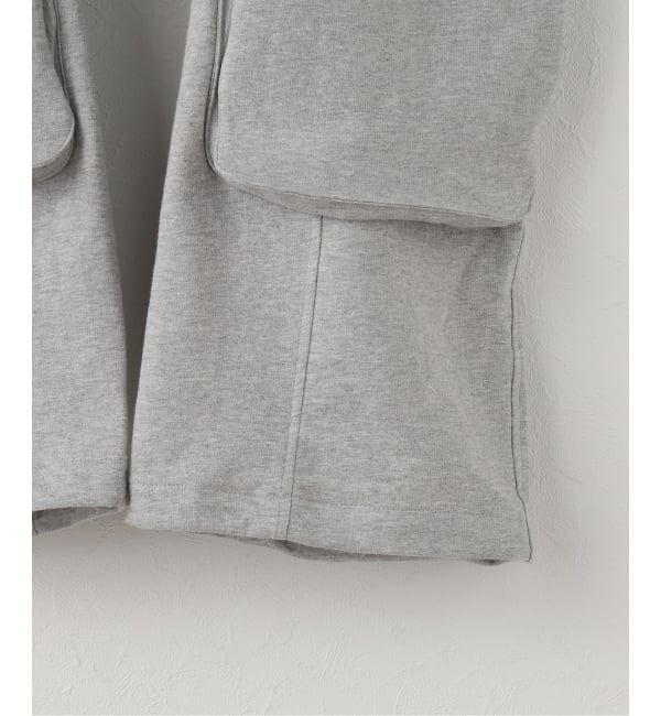 PULP「【Geek Office / ギークオフィス】OPEN YY / ROLLED WAIST SWEAT CARGO PANTS」|カーゴ|