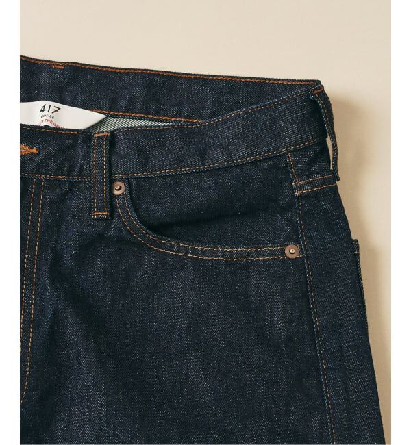 417 EDIFICE「LE JAPON ATELIER OKAYAMA TYPE.2 カーブレッグ」|デニム|