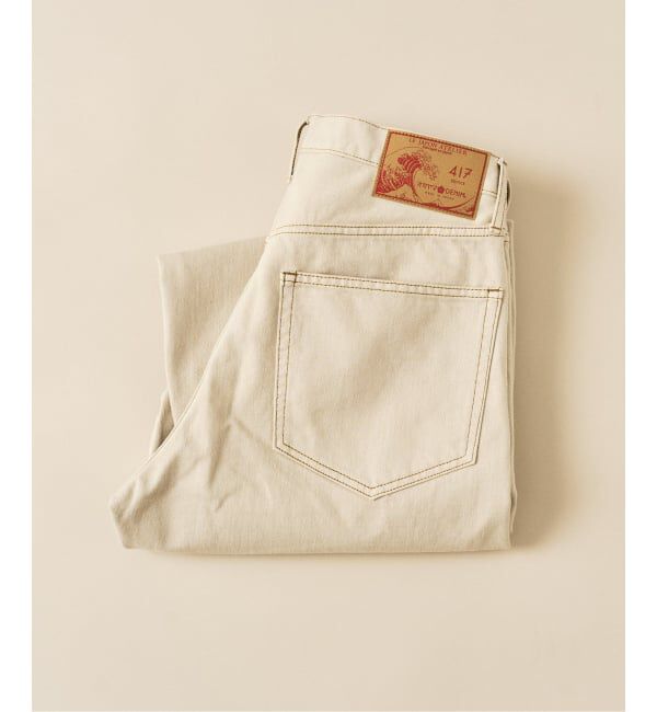 417 EDIFICE「LE JAPON ATELIER OKAYAMA TYPE.2 カーブレッグ」|デニム|