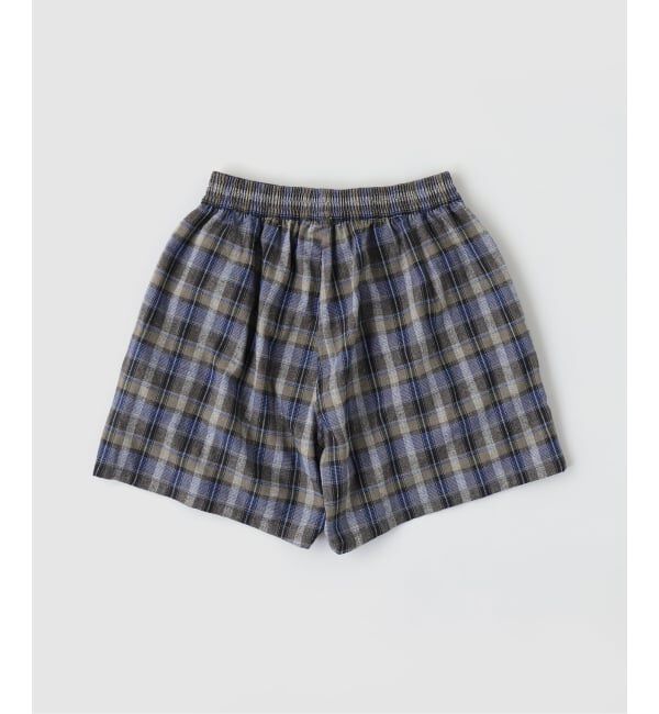PULP「ERL / イーアールエル UNISEX GREY CHECK BOXERS WOVEN」|その他|