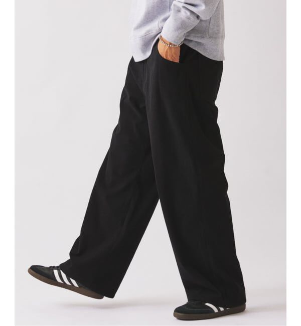 JOURNAL STANDARD relume「TECH &rdquo;SOLOTEX(R)&rdquo; コーデュロイ ウォッシャブル スクエア イージーパンツ」|スラックス|