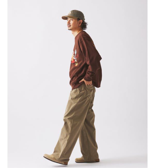 JOURNAL STANDARD relume「TECH &rdquo;SOLOTEX(R)&rdquo; コーデュロイ ウォッシャブル スクエア イージーパンツ」|スラックス|