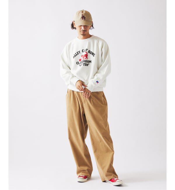 JOURNAL STANDARD relume「TECH &rdquo;SOLOTEX(R)&rdquo; コーデュロイ ウォッシャブル スクエア イージーパンツ」|スラックス|