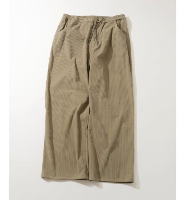 JOURNAL STANDARD relume「TECH &rdquo;SOLOTEX(R)&rdquo; コーデュロイ ウォッシャブル スクエア イージーパンツ」|スラックス|