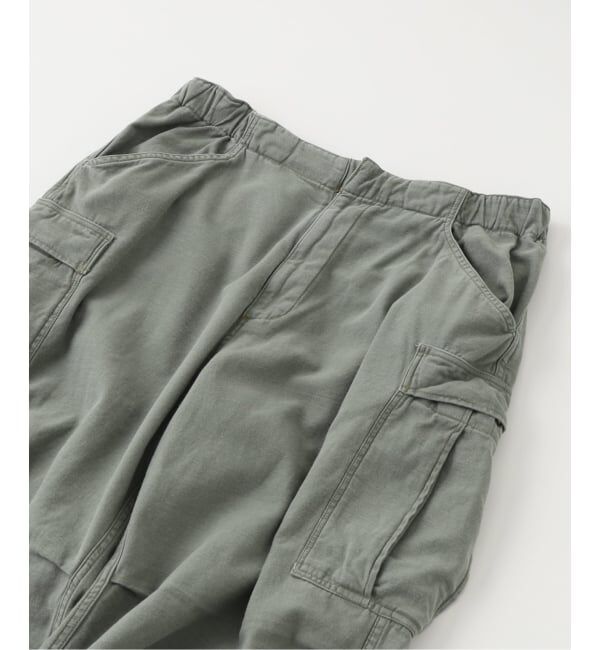 JOURNAL STANDARD「GOLD / ゴールド LIGHT BACKSATIN EASY CARGO PANTS」|カーゴ|