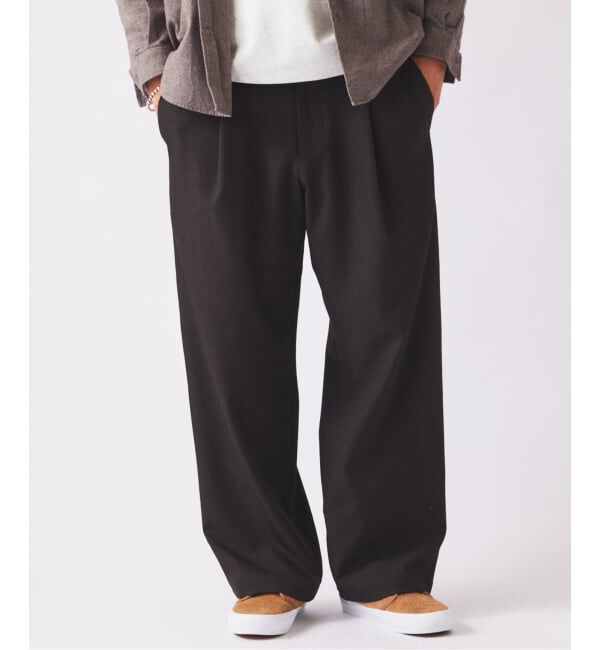 JOURNAL STANDARD relume「バルジ ツイル 1タック &rdquo;レイジー&rdquo; スラックス」|スラックス|