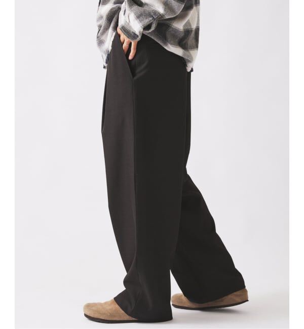 JOURNAL STANDARD relume「バルジ ツイル 1タック &rdquo;レイジー&rdquo; スラックス」|スラックス|