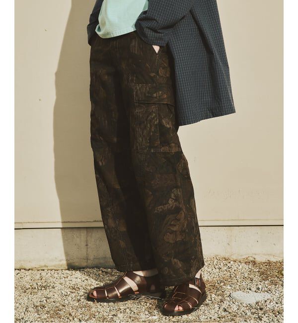 JOURNAL STANDARD「3D ミリタリー ジャングル ファティーグ 6ポケット カモ柄 パンツ」|カーゴ|