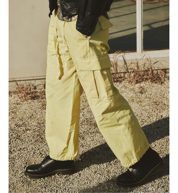 JOURNAL STANDARD「3D ミリタリー ジャングル ファティーグ 6ポケット フェード パンツ」|カーゴ|