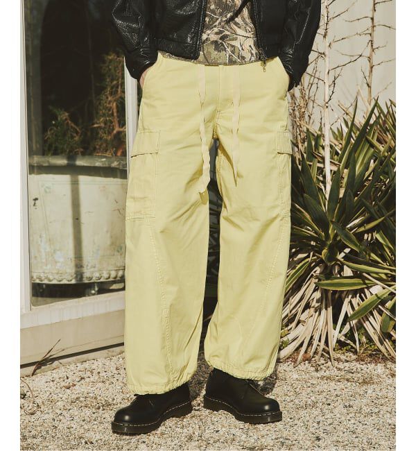 JOURNAL STANDARD「3D ミリタリー ジャングル ファティーグ 6ポケット フェード パンツ」|カーゴ|
