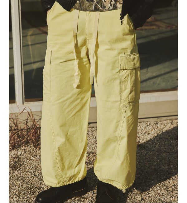 JOURNAL STANDARD「3D ミリタリー ジャングル ファティーグ 6ポケット フェード パンツ」|カーゴ|