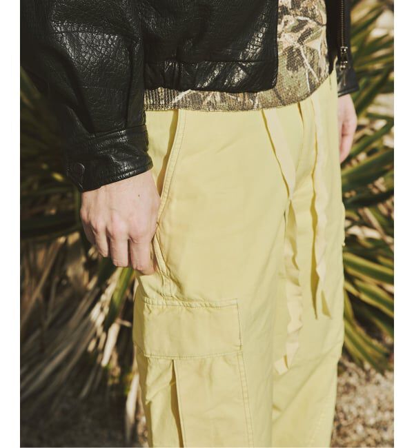 JOURNAL STANDARD「3D ミリタリー ジャングル ファティーグ 6ポケット フェード パンツ」|カーゴ|