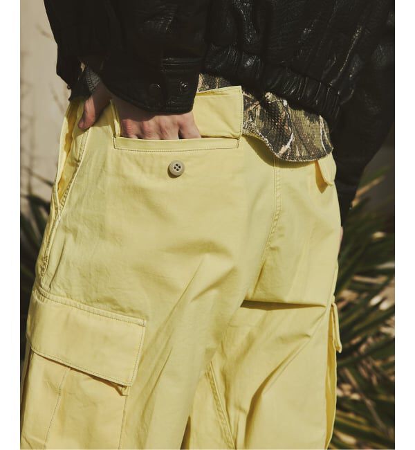 JOURNAL STANDARD「3D ミリタリー ジャングル ファティーグ 6ポケット フェード パンツ」|カーゴ|