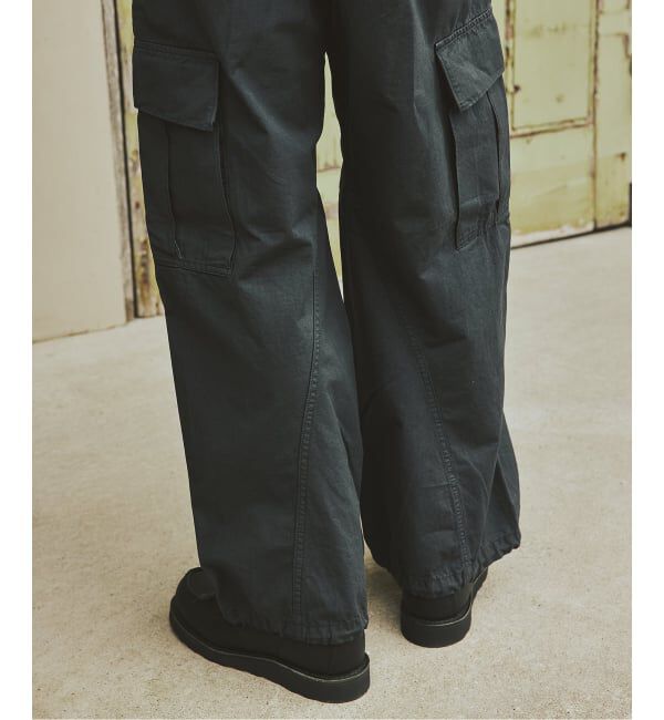 JOURNAL STANDARD「3D ミリタリー ジャングル ファティーグ 6ポケット フェード パンツ」|カーゴ|