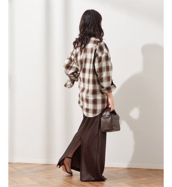 journal standard L'essage「《追加》サテンスカート」|スカート|