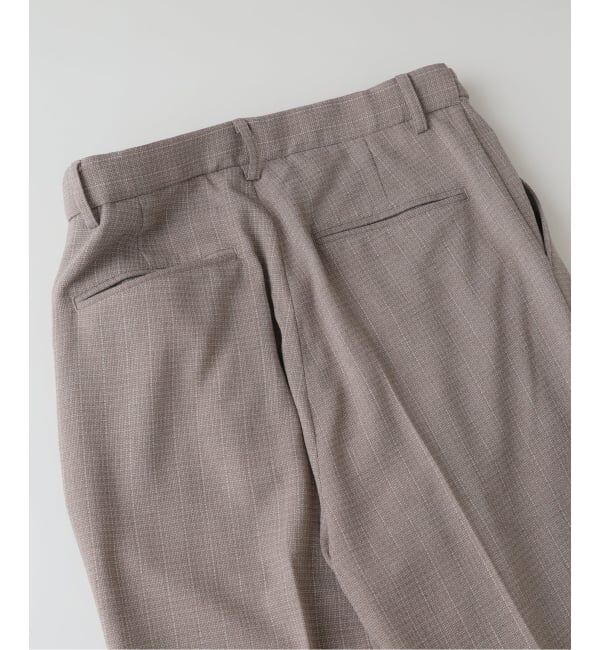 JOURNAL STANDARD relume「ウォッシャブル バスケット ストライプ ワイドスラックス(セットアップ対応可能)」|スラックス|