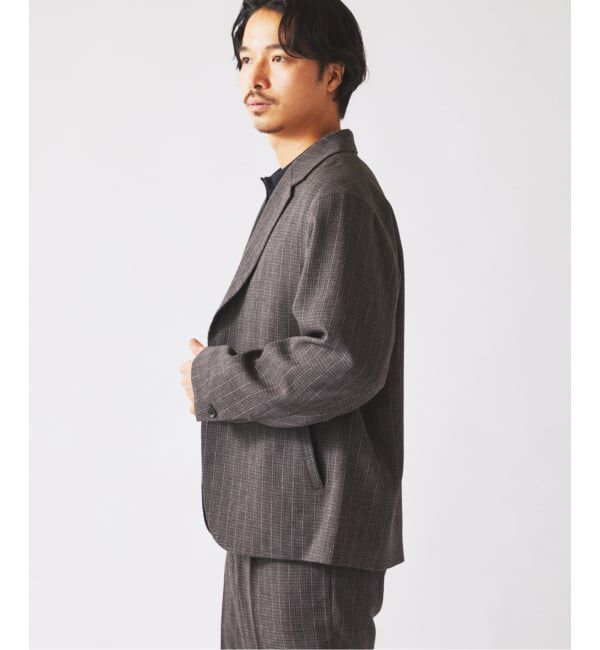 JOURNAL STANDARD relume「ウォッシャブル バスケット ストライプ ジャケット(セットアップ対応可能)」|その他|