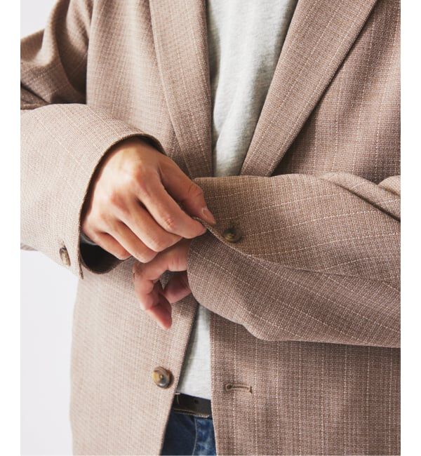 JOURNAL STANDARD relume「ウォッシャブル バスケット ストライプ ジャケット(セットアップ対応可能)」|その他|