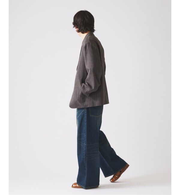 JOURNAL STANDARD relume「ウォッシャブル バスケット ストライプ ジャケット(セットアップ対応可能)」|その他|