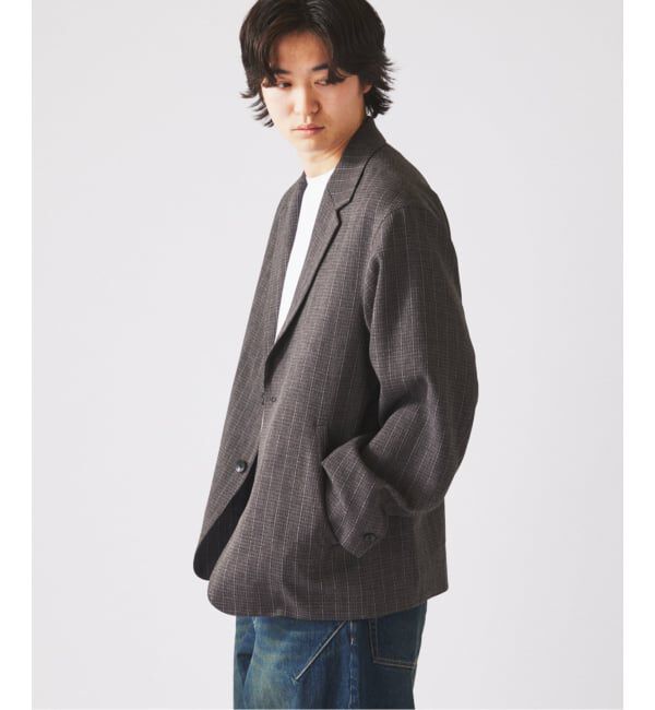 JOURNAL STANDARD relume「ウォッシャブル バスケット ストライプ ジャケット(セットアップ対応可能)」|その他|