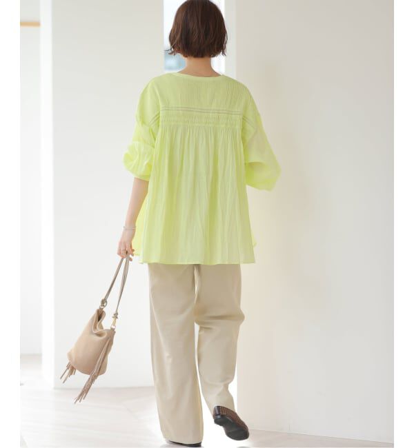 JOURNAL STANDARD relume「《予約》［26SS新作］リネンフィールタックパンツ」|スラックス|