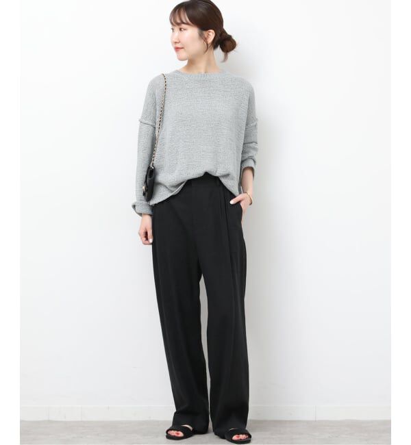 JOURNAL STANDARD relume「《予約》［26SS新作］リネンフィールタックパンツ」|スラックス|