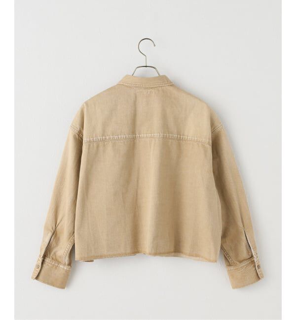 JOURNAL STANDARD「《追加》ライトオンスデニムクロップドシャツ」|シャツ・ブラウス|
