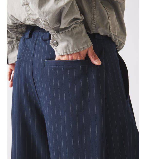 JOURNAL STANDARD relume「ダブルプリーツ ヒールカット スラックス」|スラックス|