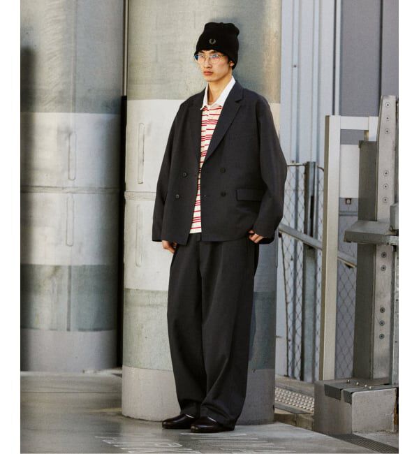 JOURNAL STANDARD「TW ツイル オーバー パンツ」|スラックス|