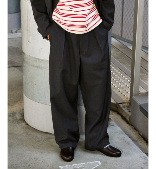 JOURNAL STANDARD「TW ツイル オーバー パンツ」|スラックス|