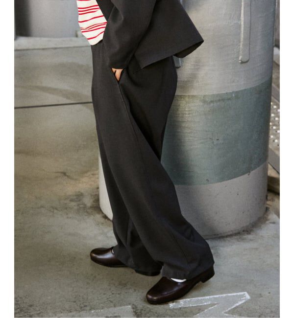 JOURNAL STANDARD「TW ツイル オーバー パンツ」|スラックス|