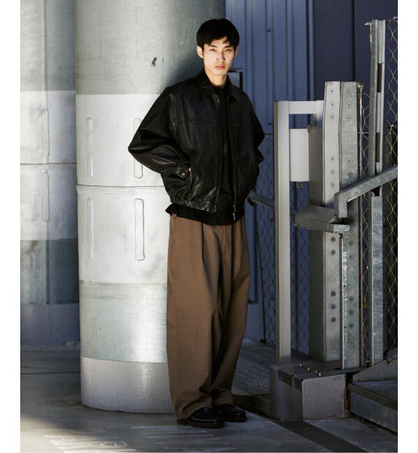 JOURNAL STANDARD「TW ツイル オーバー パンツ」|スラックス|