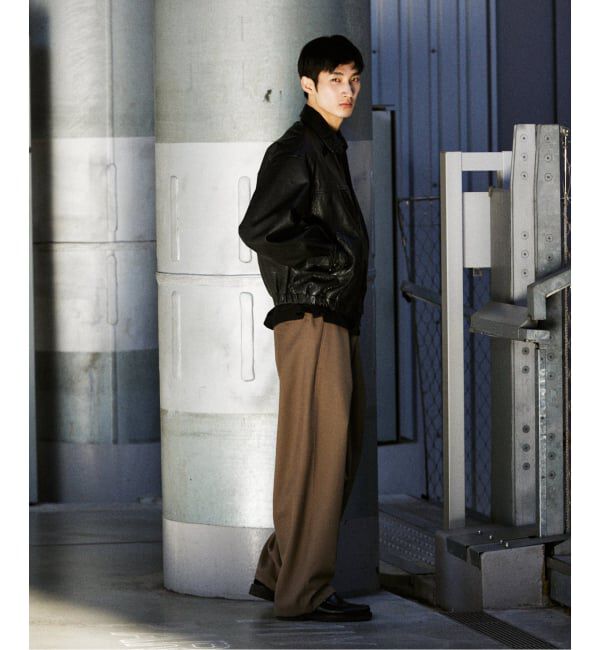 JOURNAL STANDARD「TW ツイル オーバー パンツ」|スラックス|