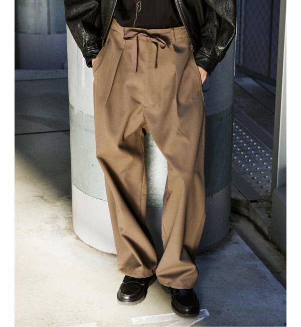 JOURNAL STANDARD「TW ツイル オーバー パンツ」|スラックス|