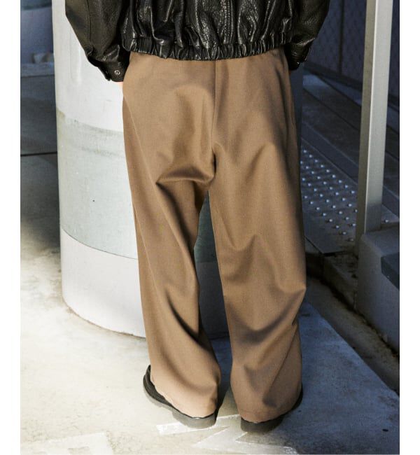 JOURNAL STANDARD「TW ツイル オーバー パンツ」|スラックス|