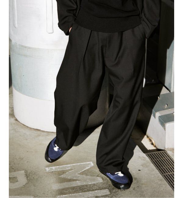 JOURNAL STANDARD「TW ツイル オーバー パンツ」|スラックス|