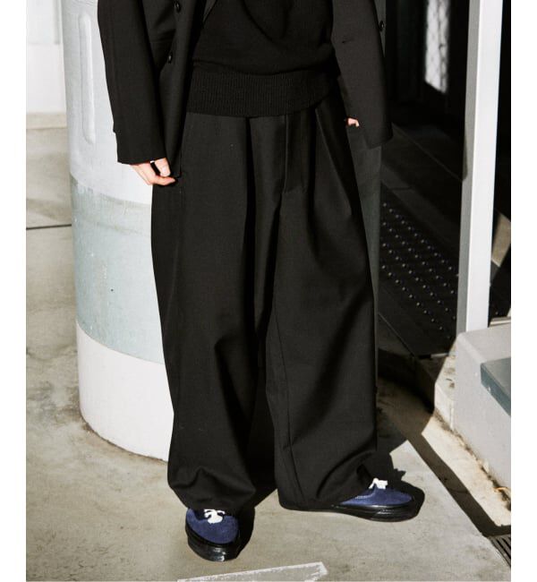 JOURNAL STANDARD「TW ツイル オーバー パンツ」|スラックス|