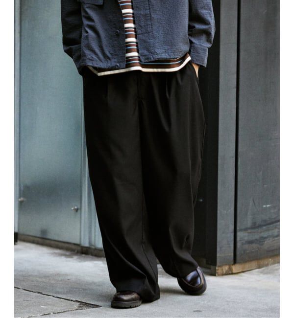 JOURNAL STANDARD「TRモダン ワイド スラックス」|スラックス|