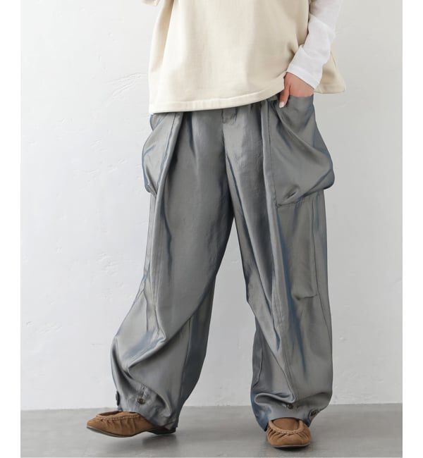 journal standard luxe「ヴィンテージツイル カーゴパンツ」|カーゴ|カーキ