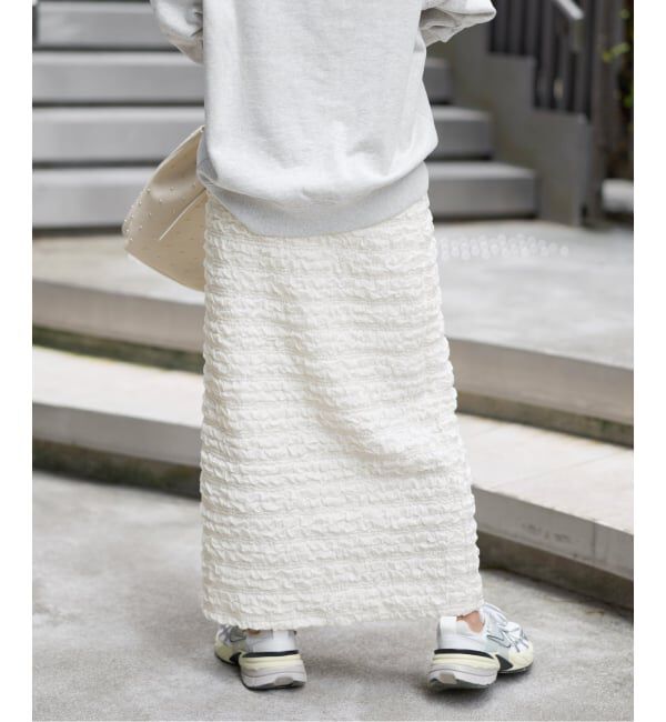 JOURNAL STANDARD relume「《追加》シャーリングジャガードスカート」|スカート|