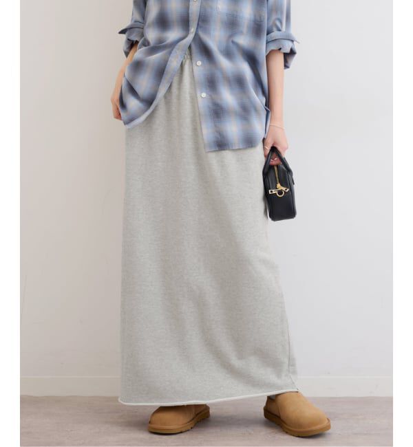 JOURNAL STANDARD relume「《WEB限定追加予約》スウェットマキシスカート」|スカート|グレーA